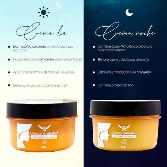 Crema Antiedad Premium Duo