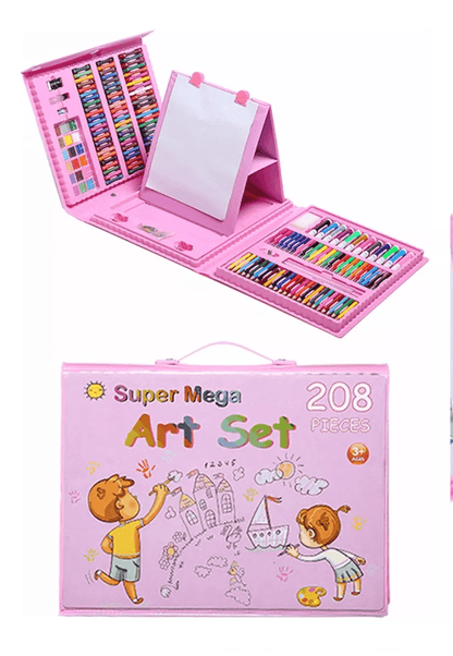 Set De Arte niños Maleta 208 Piezas