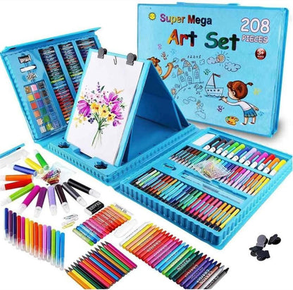 Set De Arte niños Maleta 208 Piezas