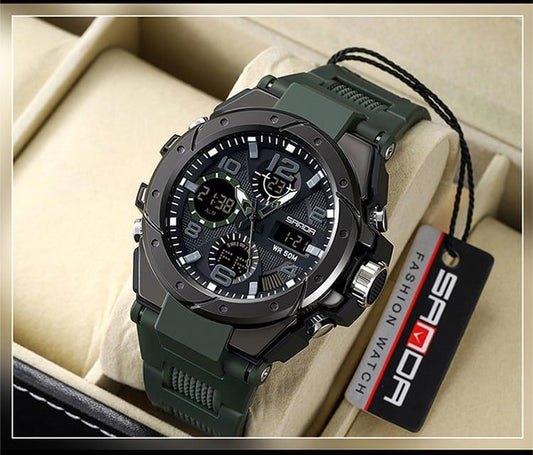 Reloj original sanda 6008 sumergible ver