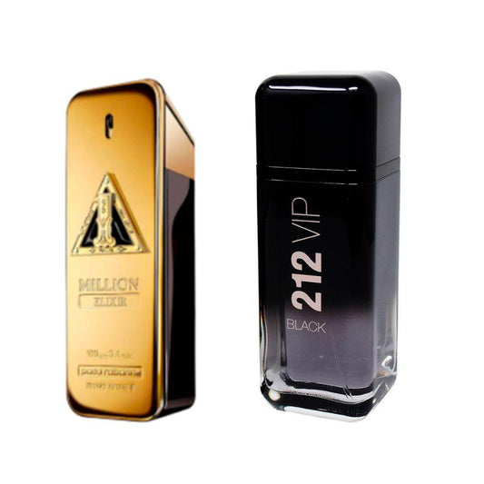 PERFUME 212 VIP BLACK+ONE MILLON ELIXIR