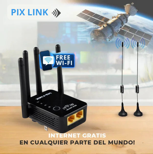 Router de Wifi PixLink 4 Antenas [INTERNET 5G] - (Ultimas unidades em stock)